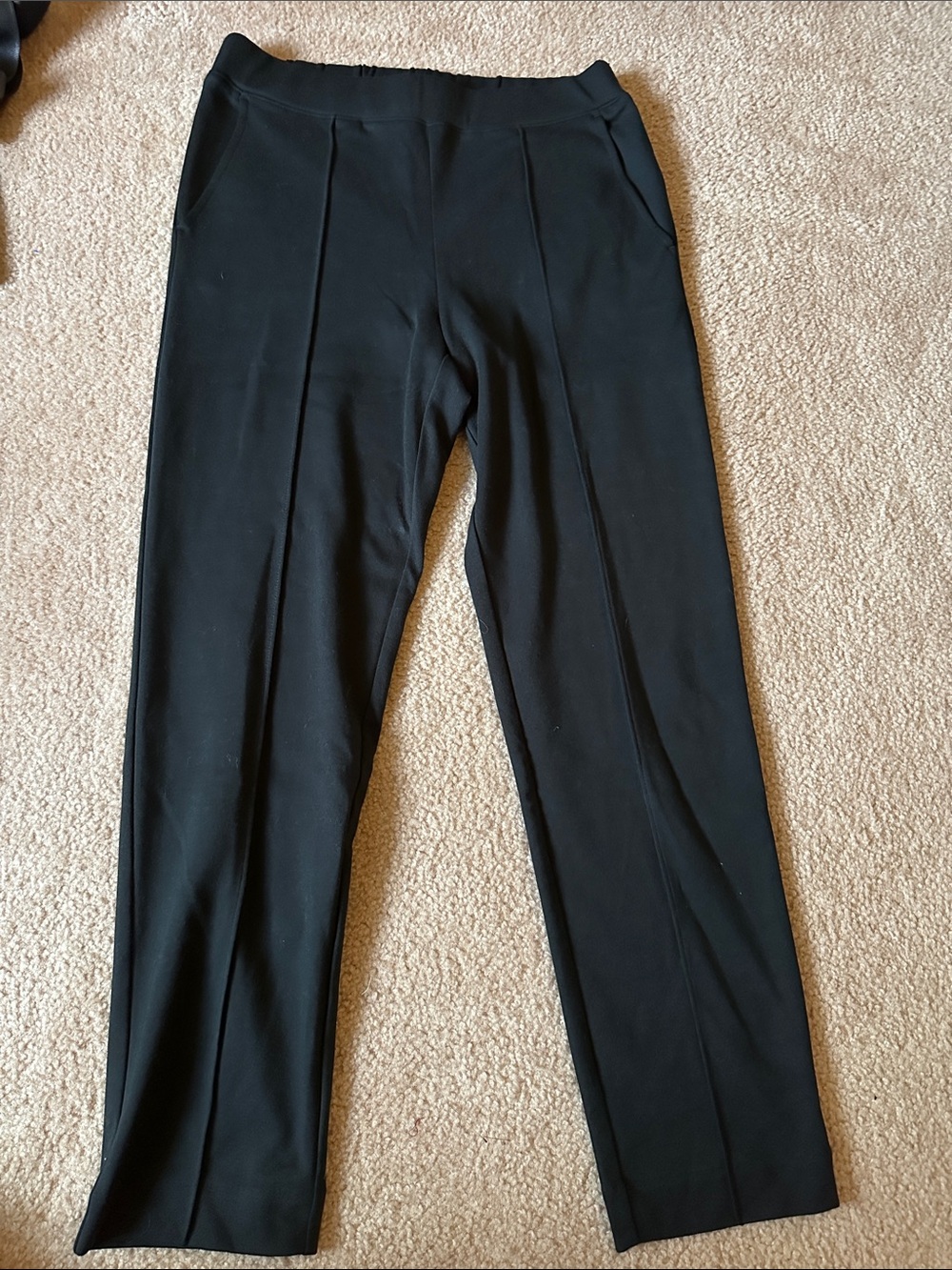 Elastic Waistband Dress Pants